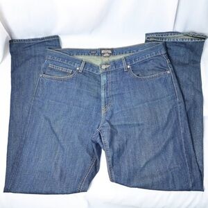 Michael Kors tailored fit men’s denim blue jeans, 34/32